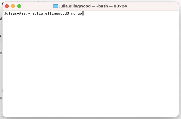 MongoDB run_shell MongoDB run_shell
