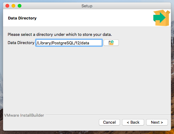 PostgreSQL data directory PostgreSQL data directory