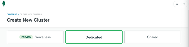 Cluster Type Cluster Type