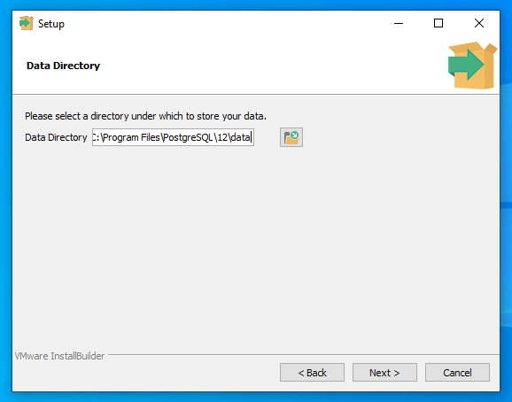 PostgreSQL data directory PostgreSQL data directory